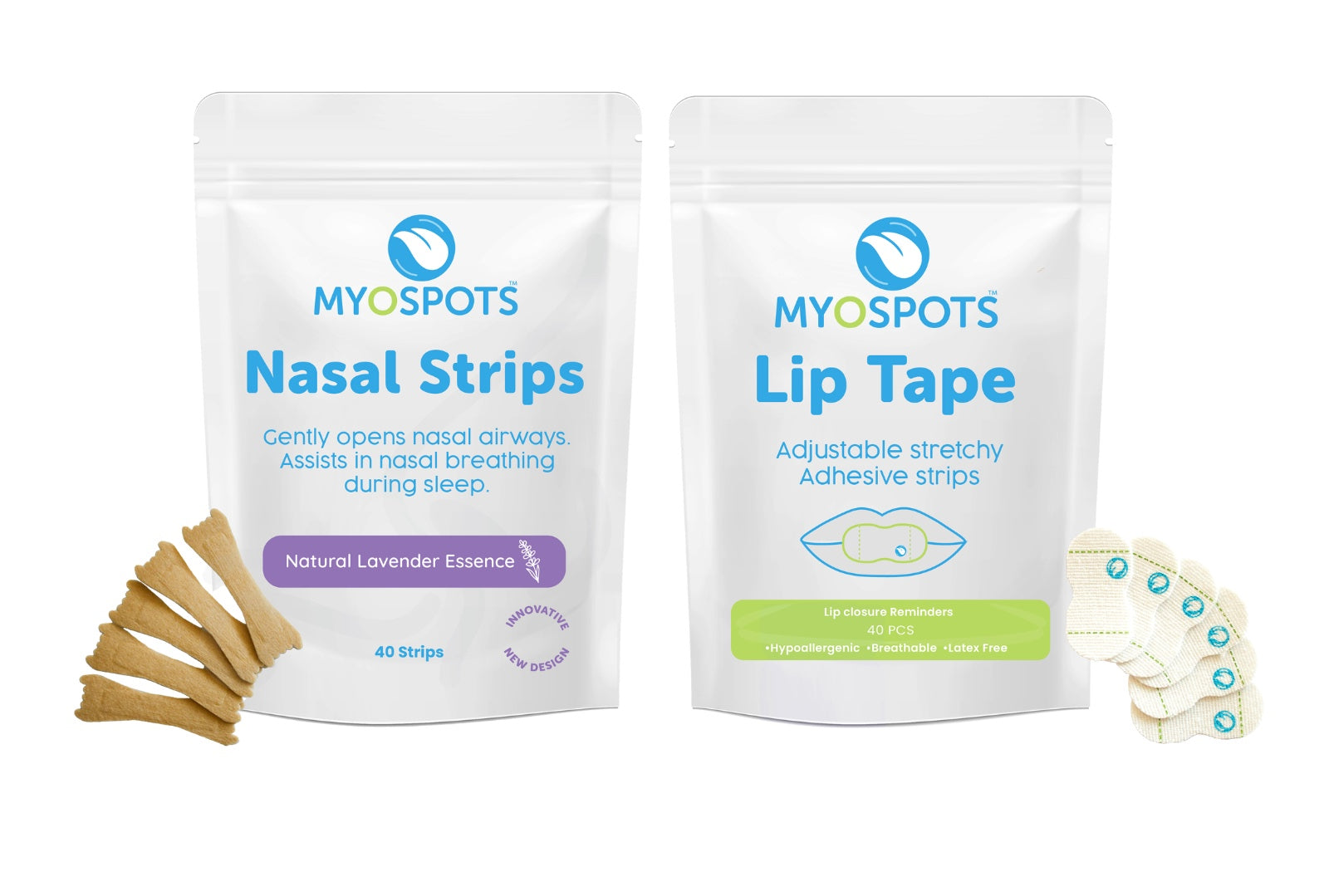 Lip tape and nasal strips trial kit
