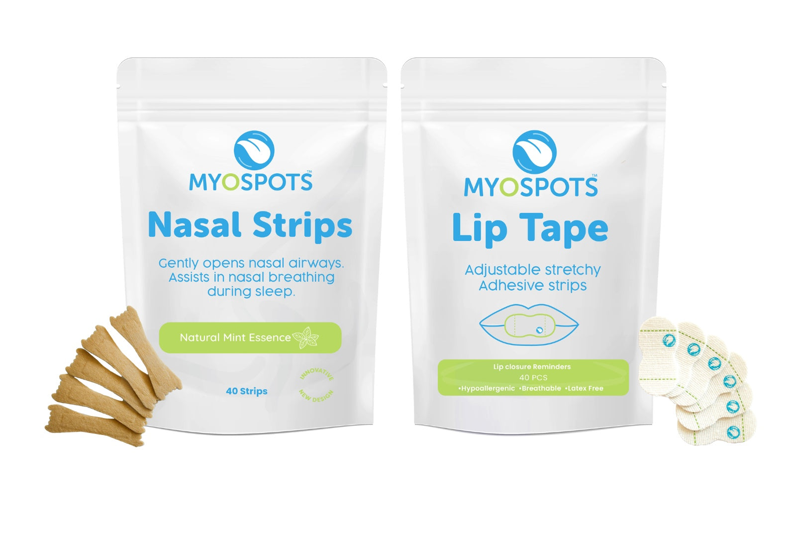Lip tape and nasal strips trial kit