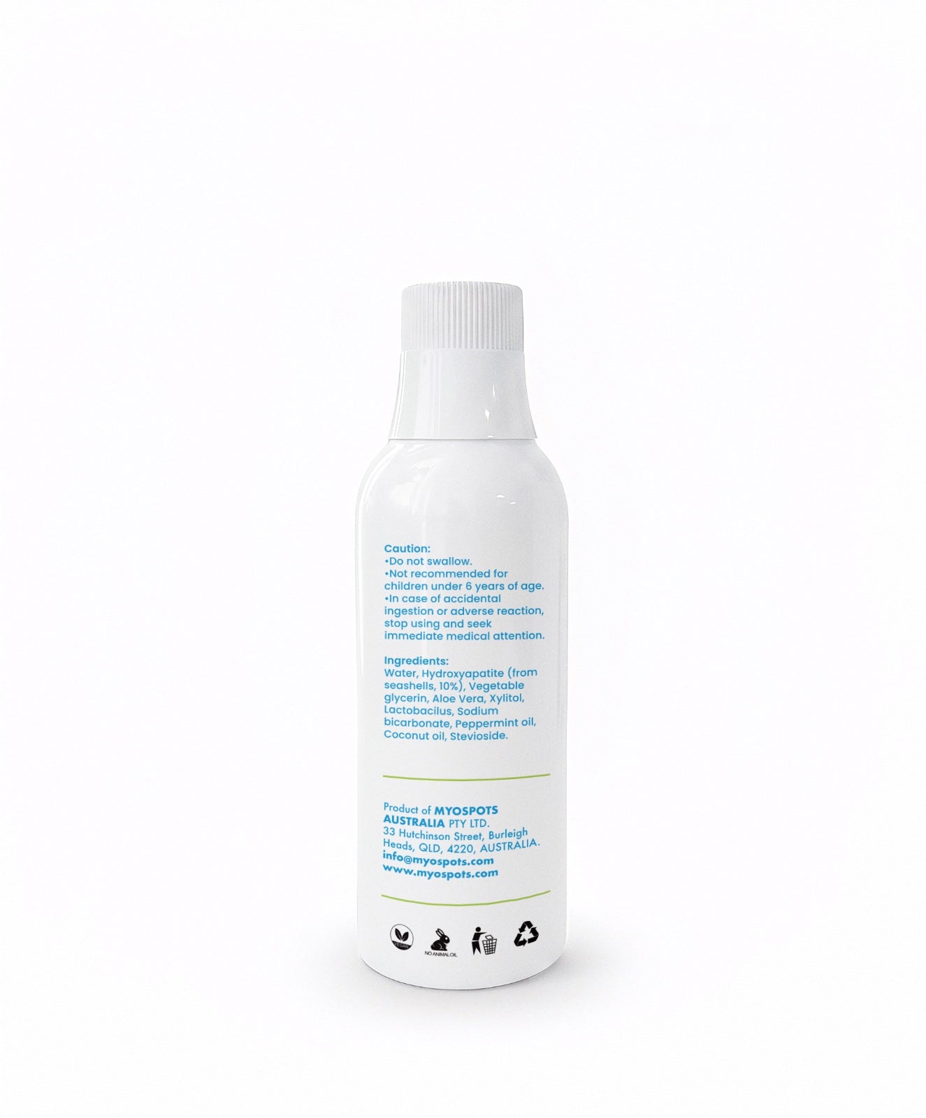 Natural mouth rinse (with hydroxyapatite)