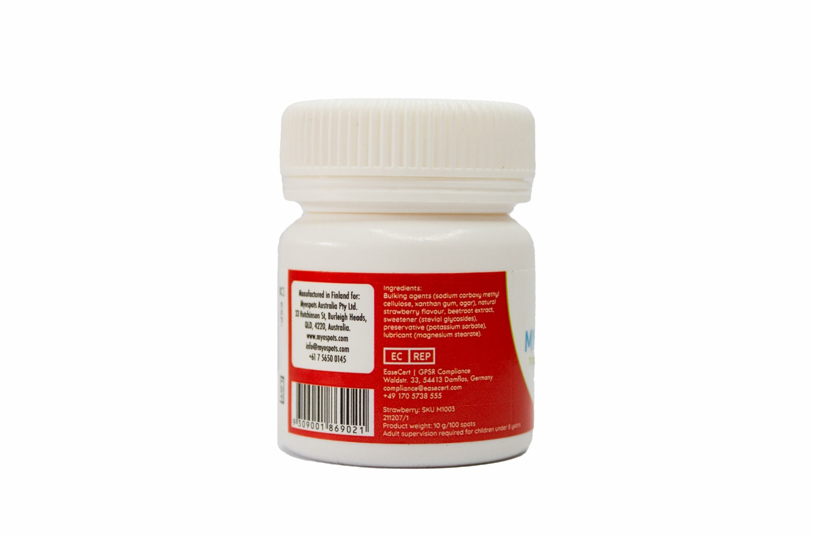 Myospots In Strawberry Flavour
