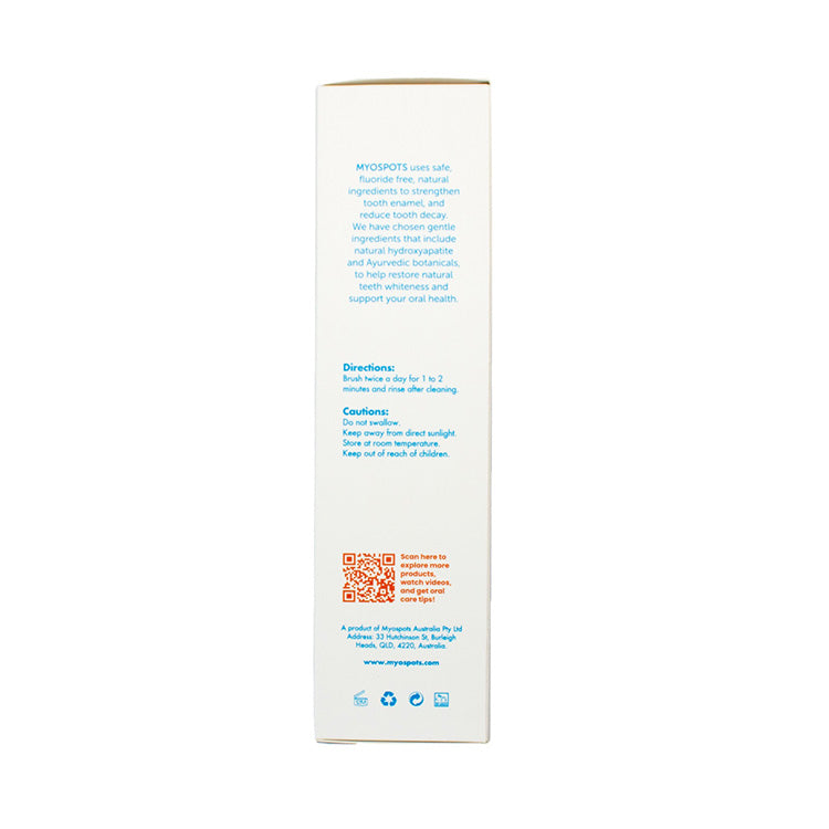 Natural toothpaste (with hydroxyapatite)