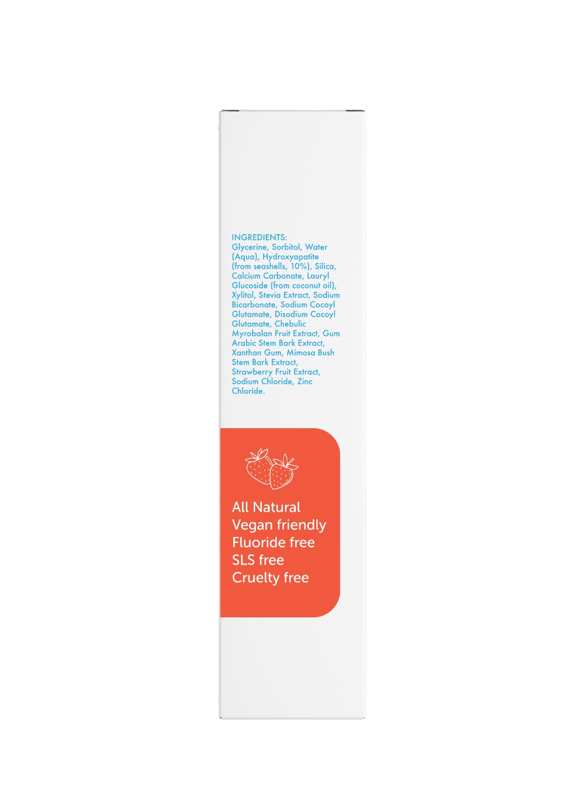 Natural toothpaste (with hydroxyapatite)