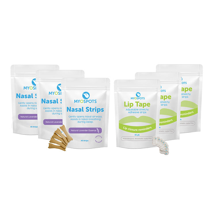 Lip tape and nasal strips 4 months supply kit