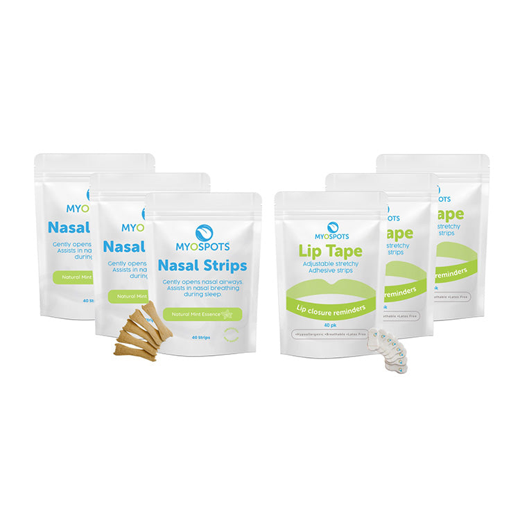 Lip tape and nasal strips 4 months supply kit
