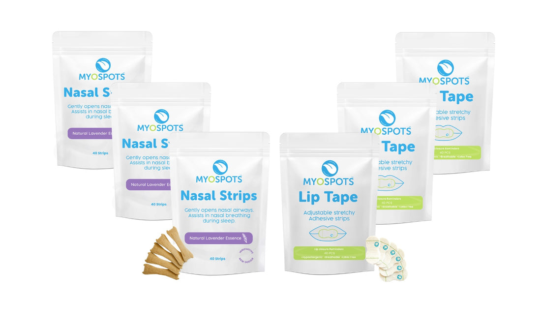 Lip tape and nasal strips 4 months supply kit