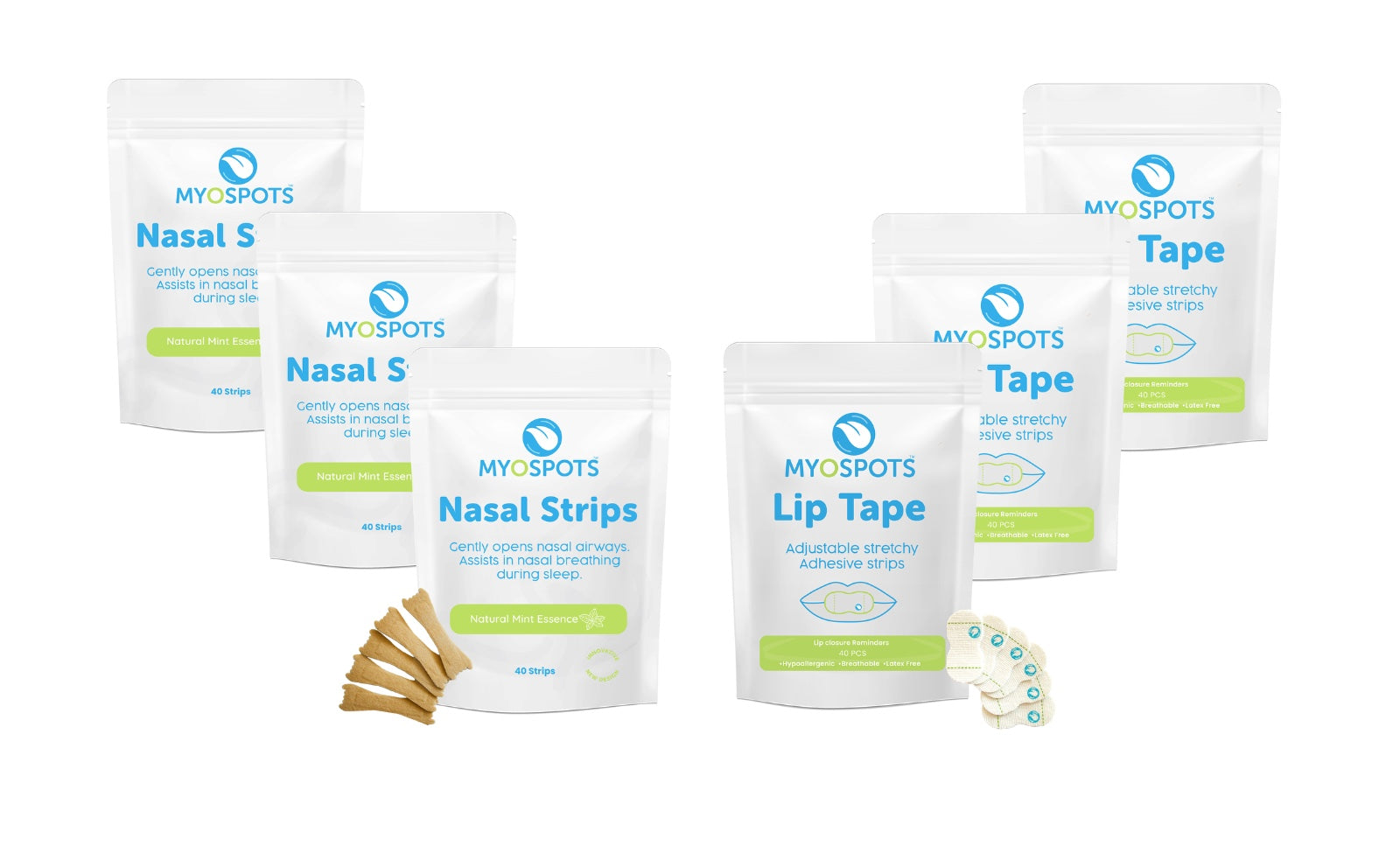 Lip tape and nasal strips 4 months supply kit