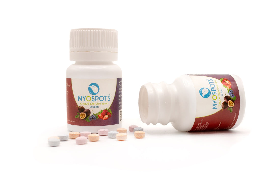 Myospots Tongue Exercise Multiflavour (50 Spots)