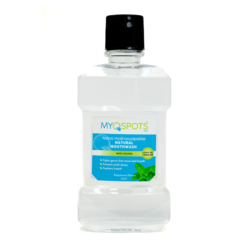 Myospots Mouthwash nano hydroxyapatite natural mouthwash