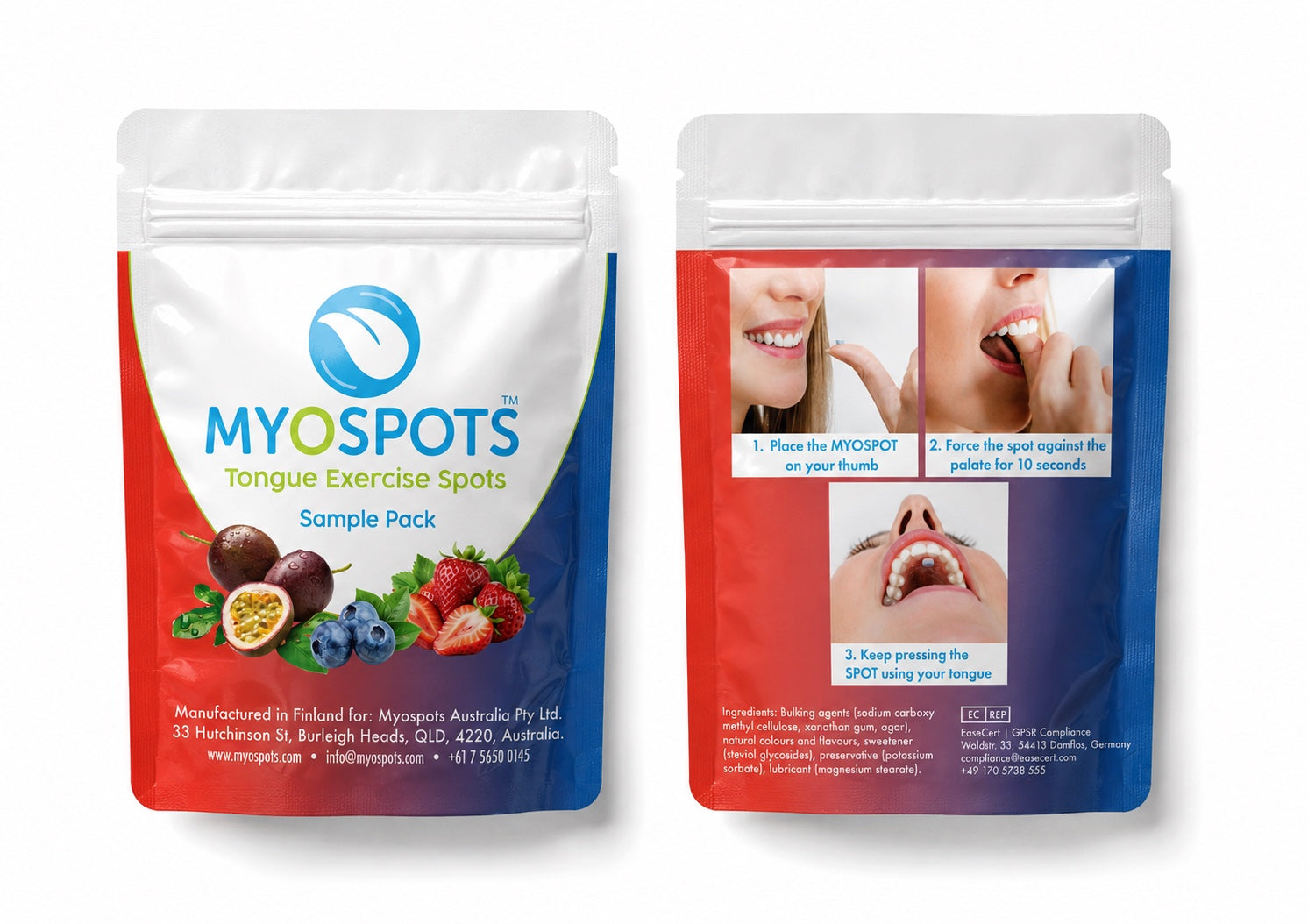 Myospots Empty Pouches