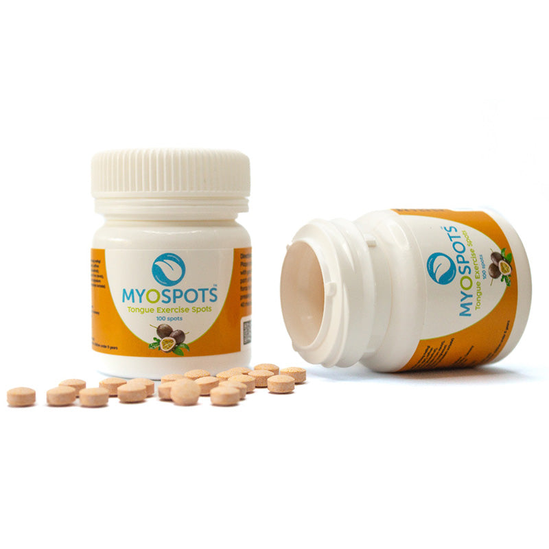 Tongue exercise spots