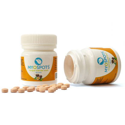 Tongue exercise spots