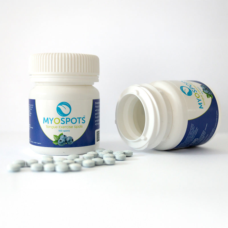 Blueberry Tongue Exercise Spots – Mild Flavour