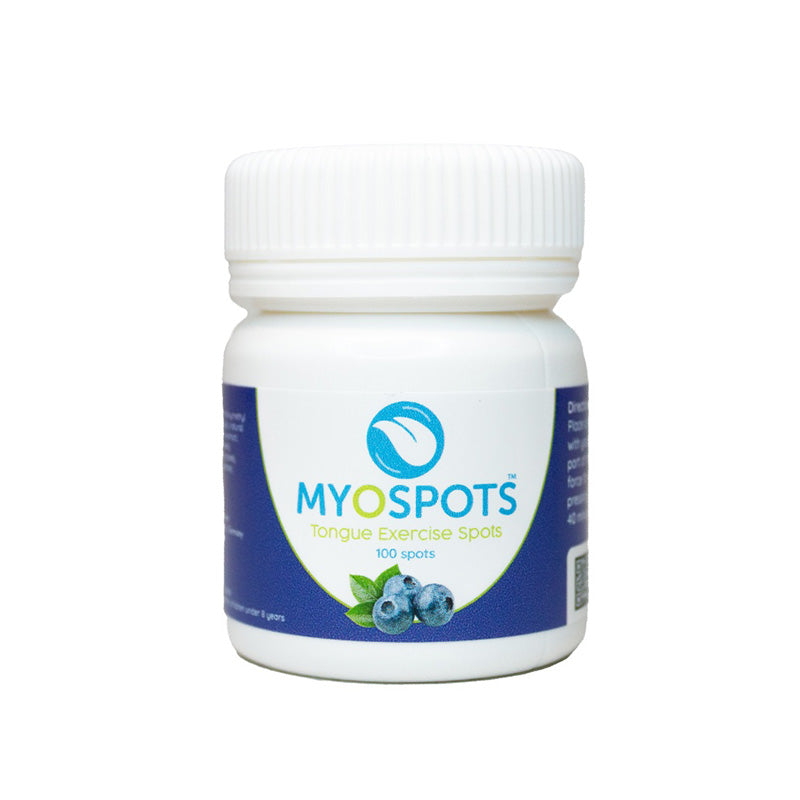Blueberry Tongue Exercise Spots – Mild Flavour