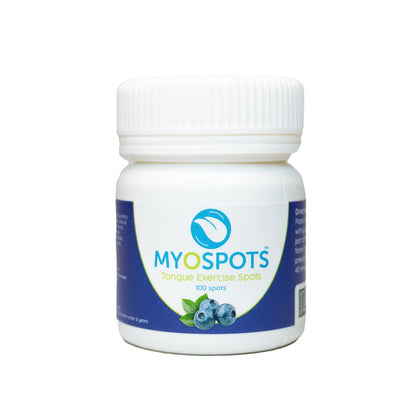 Blueberry Tongue Exercise Spots – Mild Flavour