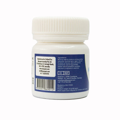 Blueberry Tongue Exercise Spots – Mild Flavour