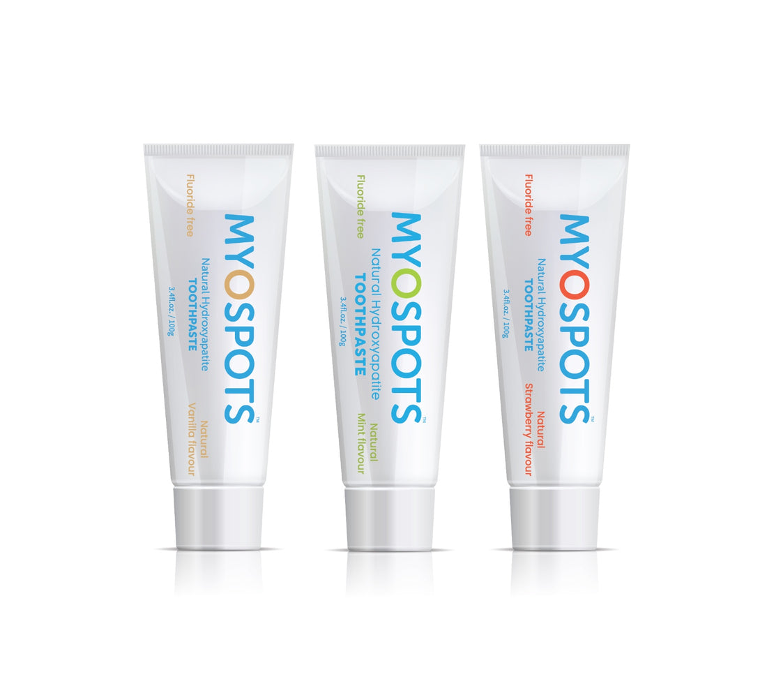 Natural toothpaste (with hydroxyapatite)