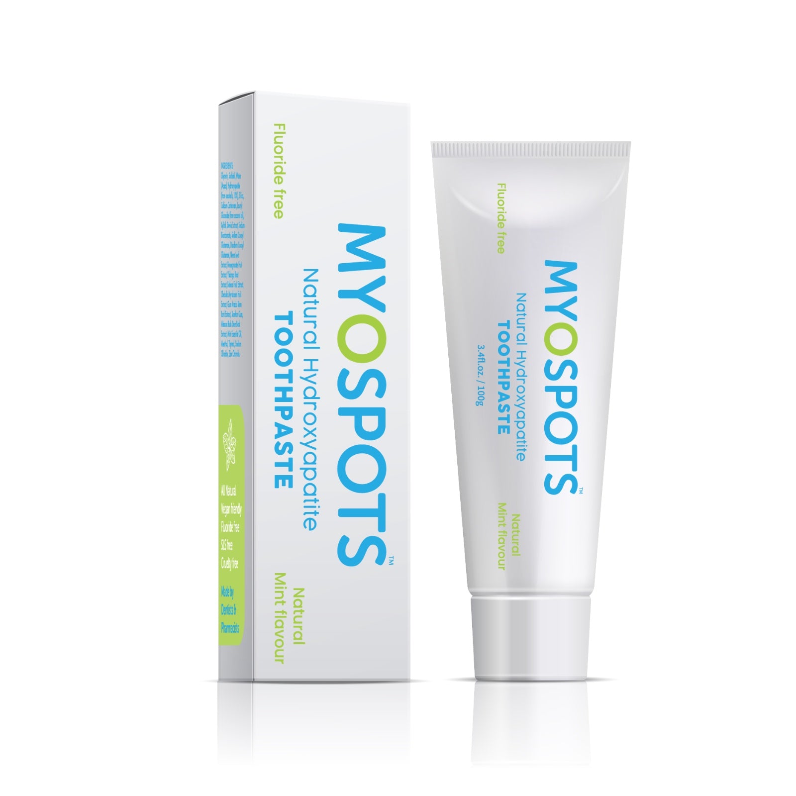 Fluoride-Free Toothpaste with Hydroxyapatite | Myospots