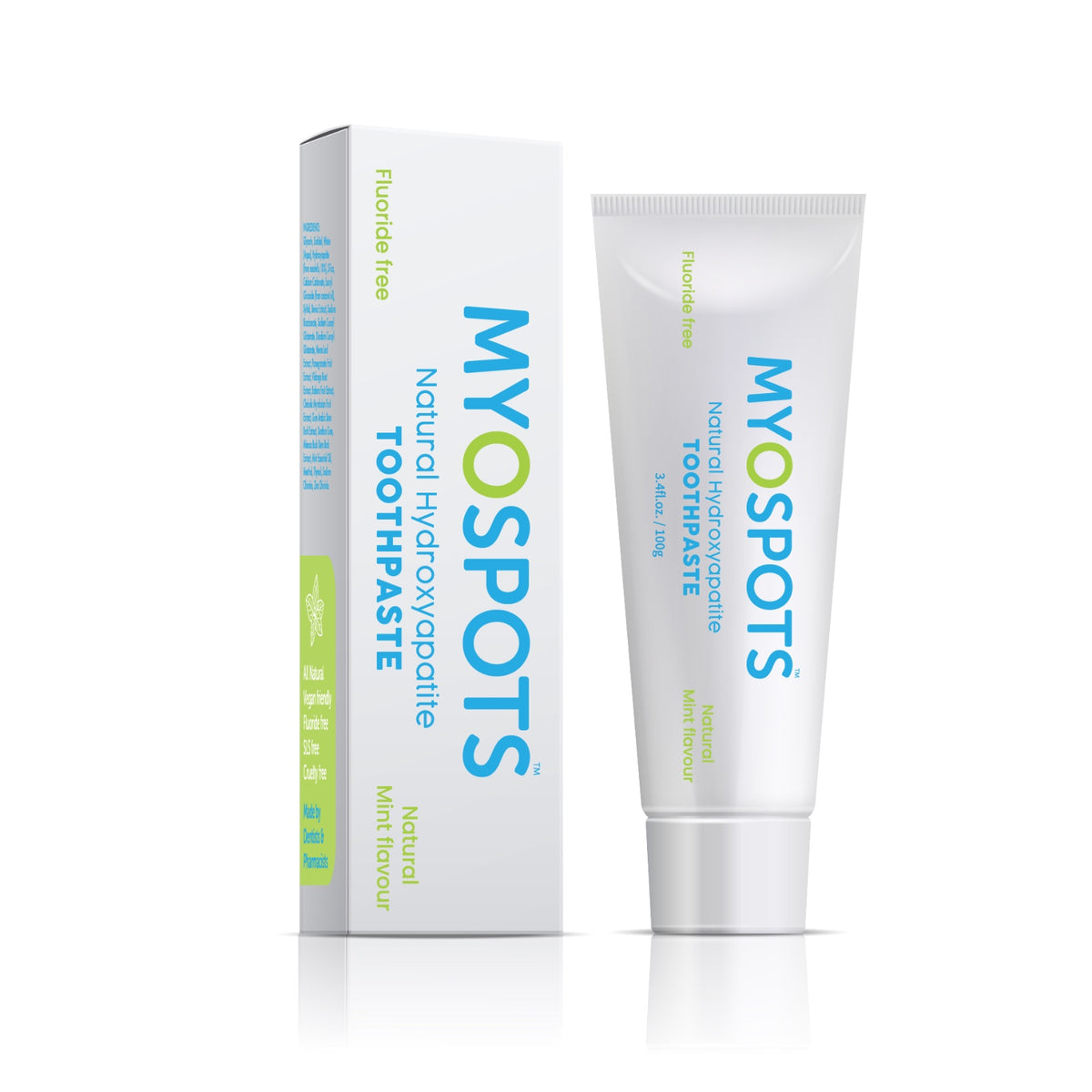 Fluoride-Free Toothpaste with Hydroxyapatite | Myospots
