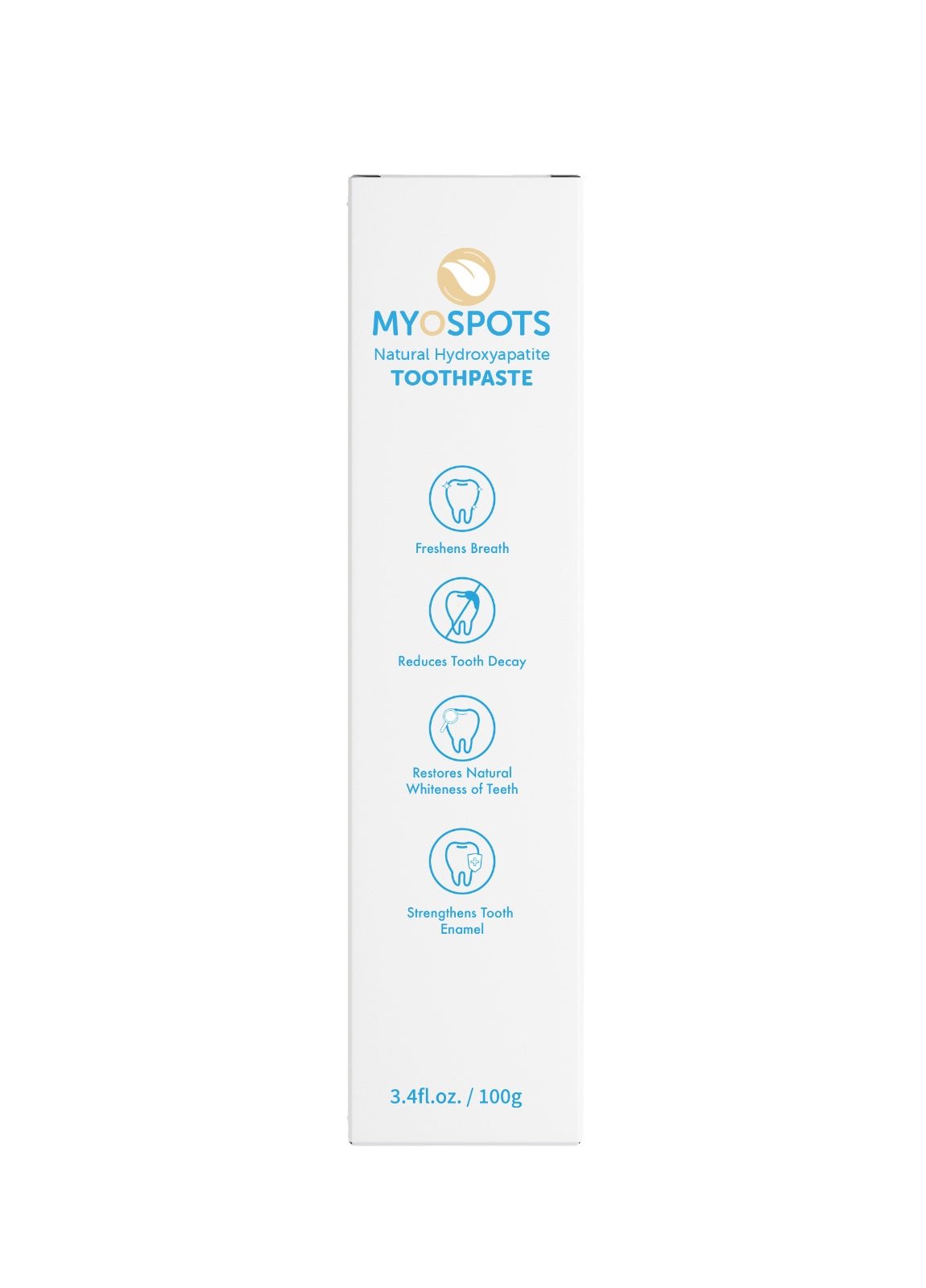 Natural toothpaste (with hydroxyapatite)